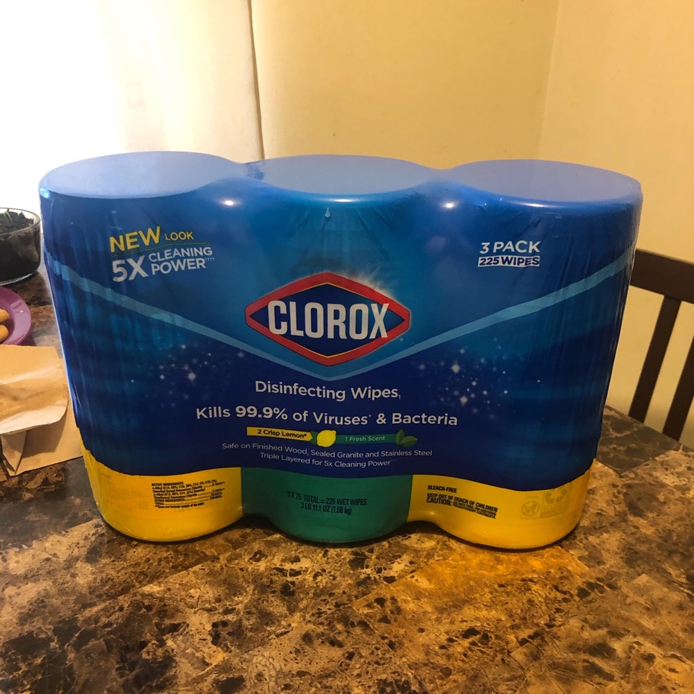COPY - Clorox wipes